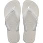 Chinelo masculino Havaianas Top, branca, 37/38 BR