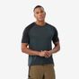 Merino resist t-shirt m - brown, 2xl Cinza 3G