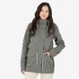 Jaqueta feminina impermeável de trilha NH550, caqui, 3G