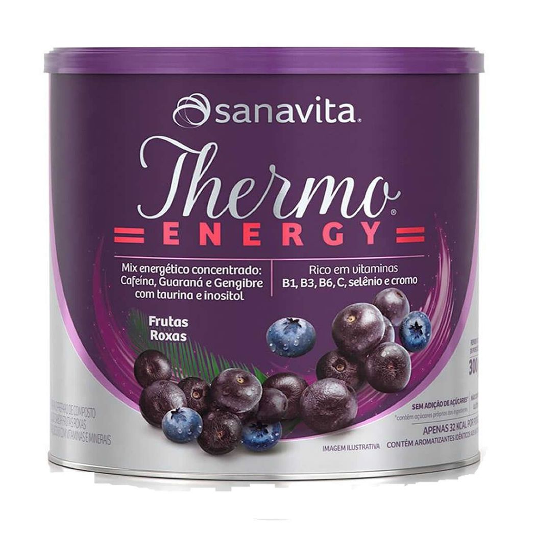 Decathlon | Thermo Energy - 300g Frutas Roxas - Sanavita