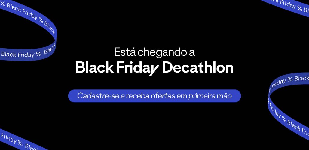 Está chegando a Black Friday Decathlon