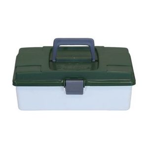 Maleta para pesca PB Box 001 da Pesca Brasil com 1 estojo multiuso e bandeja interna