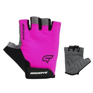 Luva Groove GR1 Short Finger Rosa
