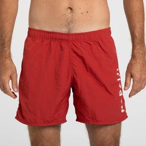 Shorts de natação masculino Basic 100 Vermelho