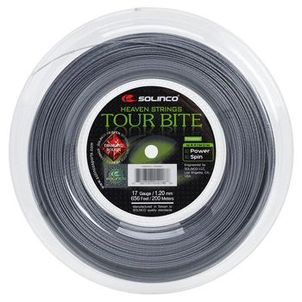 Corda Solinco Tour Bite Diamond Rough 17L 1.20MM Prata