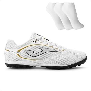Chuteira Futebol Society Joma Liga 5 + 3 Pares de Meias