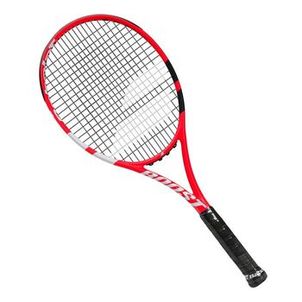 Raquete de Tênis Babolat Boost Strike - Vermelha Preta e Branca