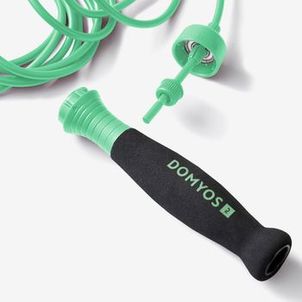 Corda de Pular de Treino Trainning Domyos Verde