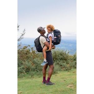 Calçado Masculino de Caminhada Quechua Preta