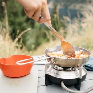 Utensílios de Camping em Aço Inoxidável (conjunto com 2) Quechua