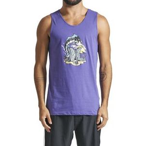Regata Hurley Bedrock SM24 Masculina Roxo