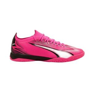 Chuteira Futsal Puma Ultra Match Masculina - Rosa/Preta