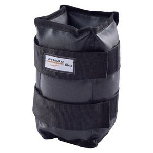 Par De Caneleiras De Peso (Tornozeleiras) Pretas - 6 Kg