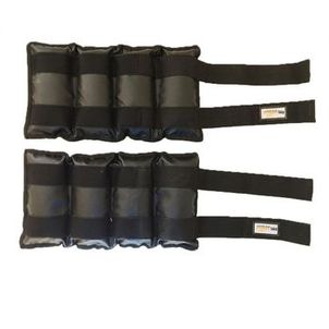Par De Caneleiras De Peso (Tornozeleiras) Pretas - 16 Kg