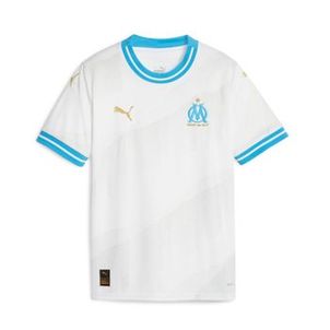 Camisa  Olympique Marseille 23/24 Puma Infantil - Branca