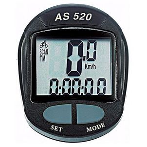 Velocímetro para bike Assize 11 funções com fio AS-520