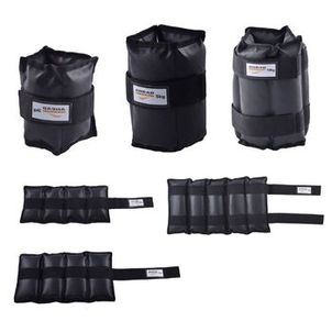 Par de Caneleiras (Tornozeleiras) 3, 5 e 10kg Ahead Sports Preto