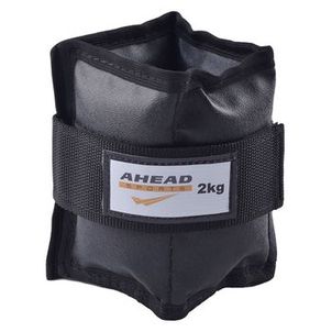 Par De Caneleiras De Peso (Tornozeleiras) Pretas 2 Kg