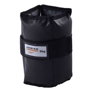Par De Caneleiras De Peso (Tornozeleiras) Pretas 5 Kg
