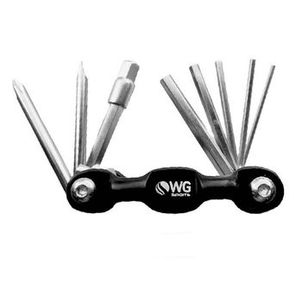 Canivete de ferramentas para bike Wg Sports 8 funções