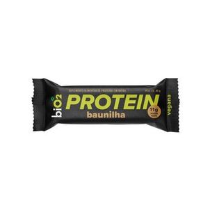 Barra de Proteína Sabor Baunilha Vegana Sem Glúten 45G biO2