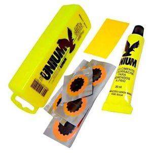 Kit remendo bike Unium com 6 remendos