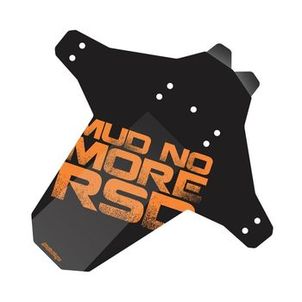 Paralama Dianteiro Bicicleta RSD Mud No More Preto Laranja
