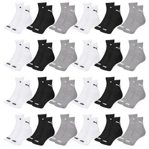 Kit 24 Pares de Meias Puma Cano Médio Esportiva Masculino