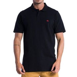 Camisa Quiksilver Polo Embroidery Piquet SM24 Preto