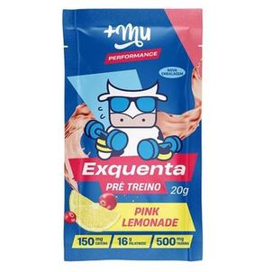 Exquenta Perfomance Pré Treio 20g Limonada rosa Maismu