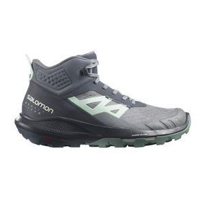 Bota de Trilha Feminina Salomon Outpulse Mid GTX Gore-Tex Cinza