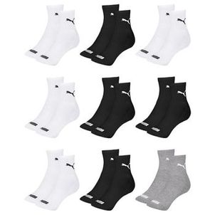 Kit 9 Pares de Meias Puma Cano Médio Esportiva Feminino