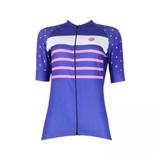 Camisa Ciclismo Feminina Barbedo Raglan Araras