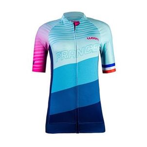 Camisa Ciclismo Feminina Woom Supreme France