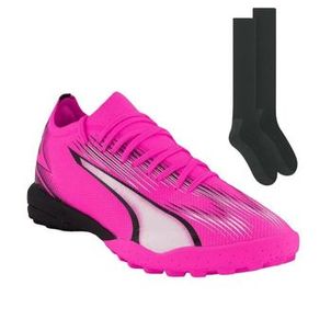 Kit Chuteira Society Puma Ultra Match + Par de Meião