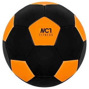 Bola Futebol Preto Laranja Florescente Neon Esporte Treinamento Criança Adulto – WCT Fitness