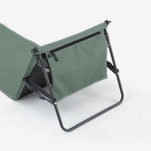 Manta ultimconfort dobrável com encosto reclinável para camping 160 x 53 cm