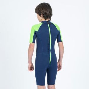Shorty infantil de surf 1,5mm YULEX100 ® 1,5mm Verde