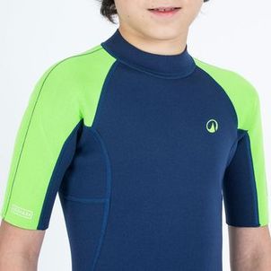 Shorty infantil de surf 1,5mm YULEX100 ® 1,5mm Verde