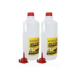 Kit 2 Silicone para Esteira Lubrificante Liquido Ergometrica 1 L