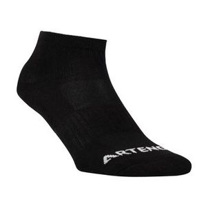 Meias Infantil de Tennis Cano Médio (Conjunto com 3 pares) Artengo Preto