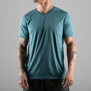Camiseta masculina Trilha MH 100 Quechua Verde-escuro