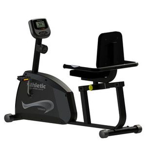 Bicicleta Horizontal Athletic Training 8 Níveis de Esforço Suporta 140kg