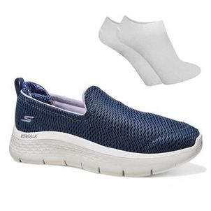 Kit Tênis Skechers Go Walk Flex Clever View Feminino