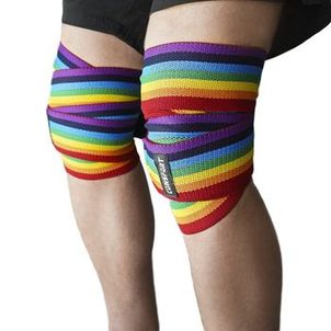Joelheira  para Musculação  - Arco Iris