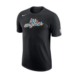 Camiseta Nike Los Angeles Clippers City Edition - Preto
