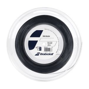 Rolo de Corda Babolat RPM Rough 17 1.25 - Cinza Escuro (Rolo com 200 metros)
