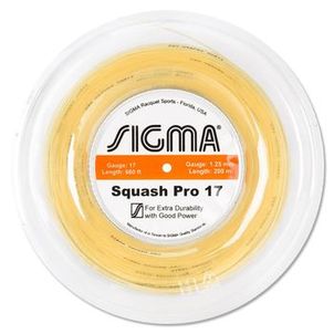 Rolo de Corda de Squash Sigma PRO 17L / 1.25 (Rolo com 200 metros)-Champagne