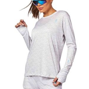 Camiseta Careca Manga Longa Dry Helanca Abertura Polegar Mormaii  - Branco