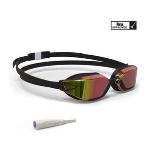 Óculos de Natação Espelhado B-Fast Nabaiji Preto-vermelho